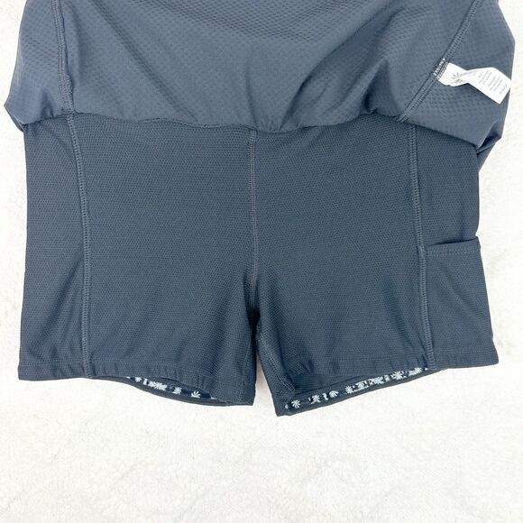 Athleta Dobby Be Free Skort Skirt Size XS Black Tennis Running Athletic - Picture 5 of 8